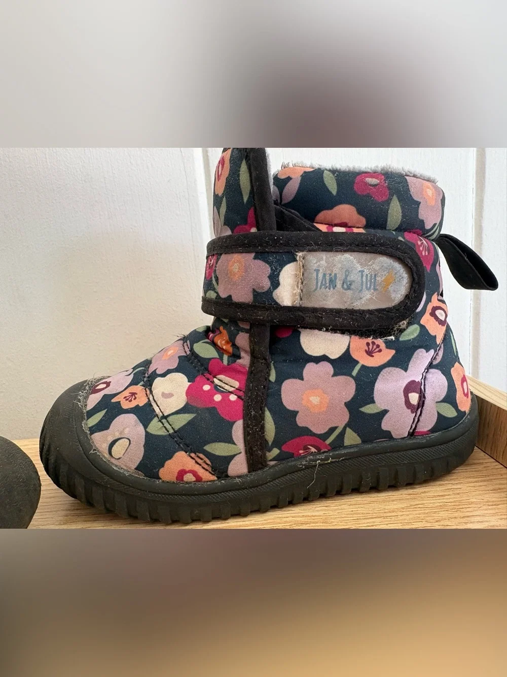 Jan and Jul Floral Winter Boots
